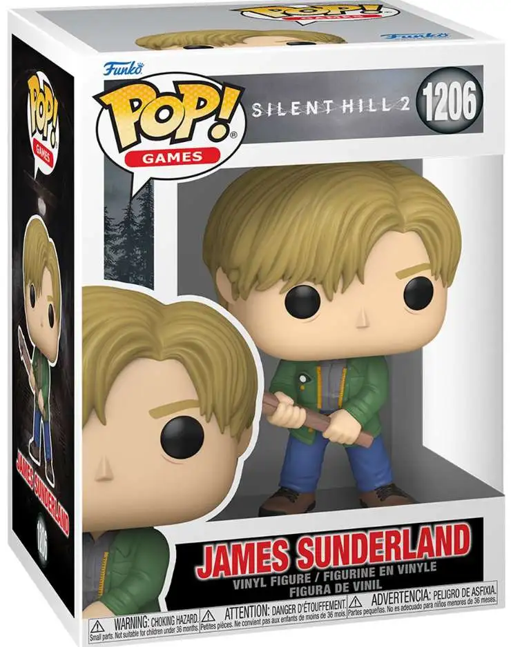 Funko Silent Hill POP Games James Sunderland Vinyl Figure 1206