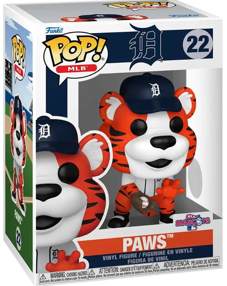 Funko Detroit Tigers POP! MLB Paws Vinyl Figure #22 (Pre-Order ships March)