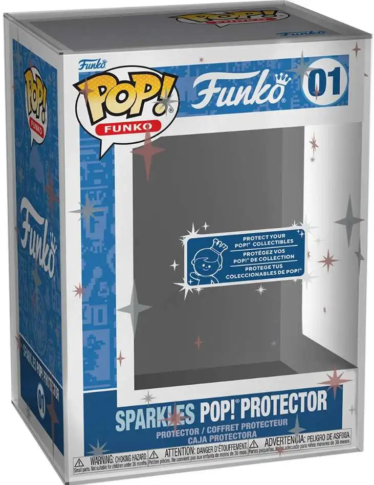 Funko UV Hard Pop! Protector Sparkles Vinyl Figure Accessory #01