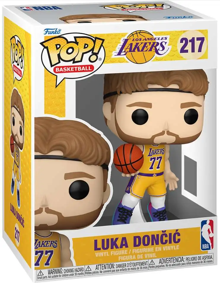 Funko NBA Los Angeles Lakers POP NBA Luka Doncic 3.75 Vinyl Figure