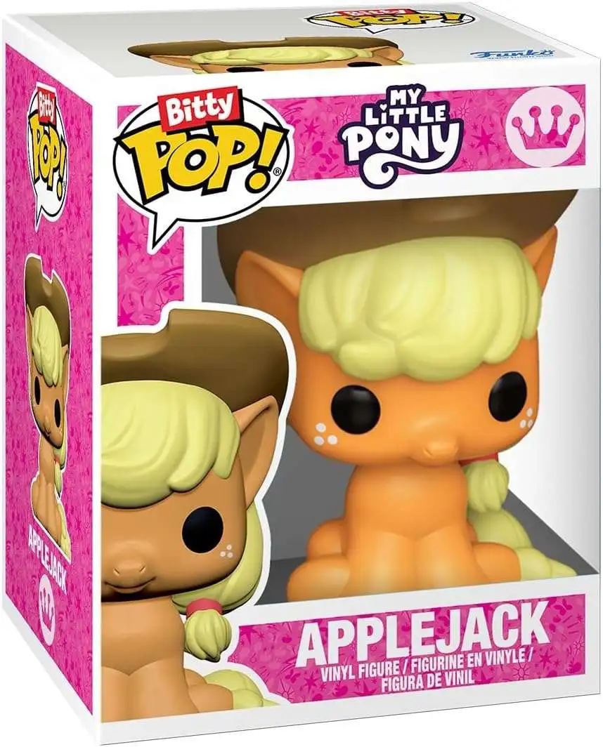 Funko My Little Pony Bitty POP! Applejack 1-Inch Micro Figure [Loose]