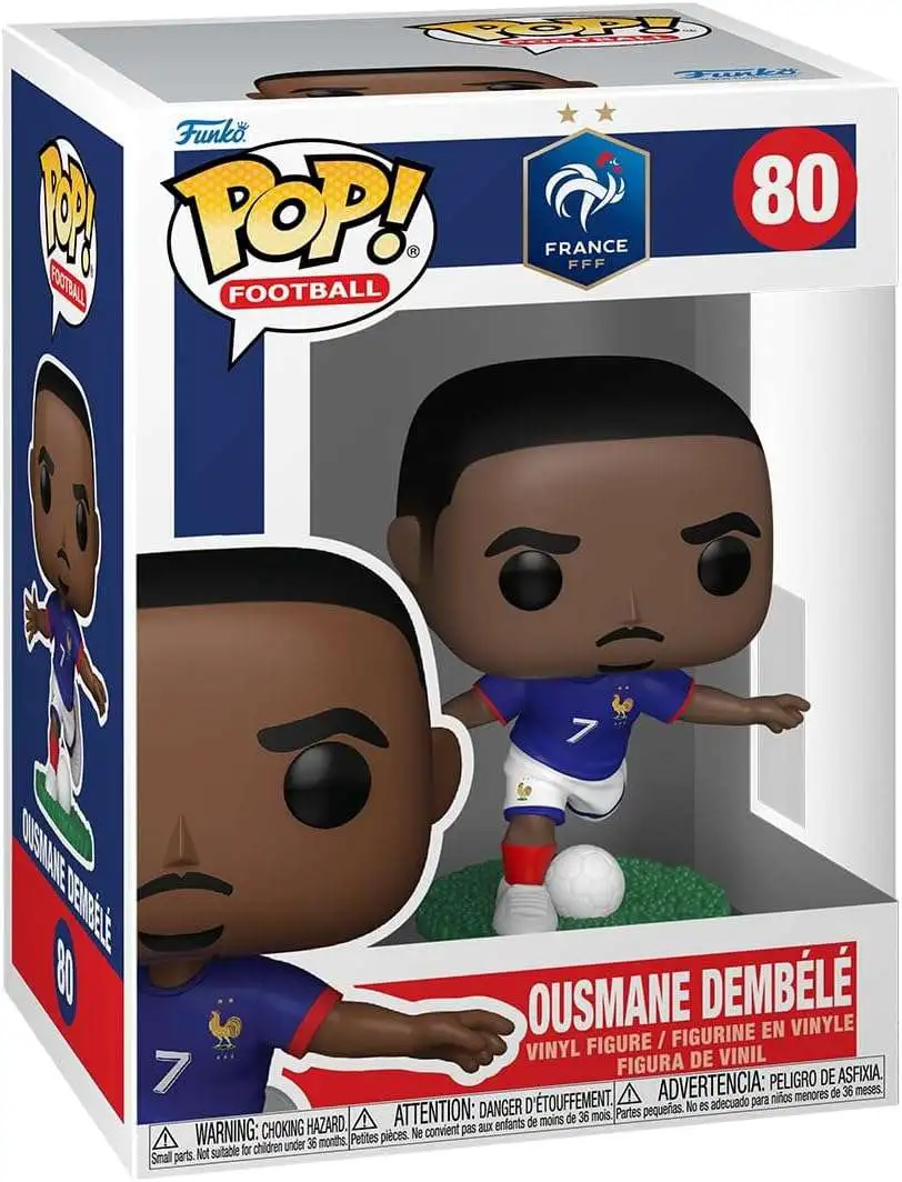 Funko FIFA World Cup 2026 France POP! Football Ousmane Dembele Vinyl Figure #80