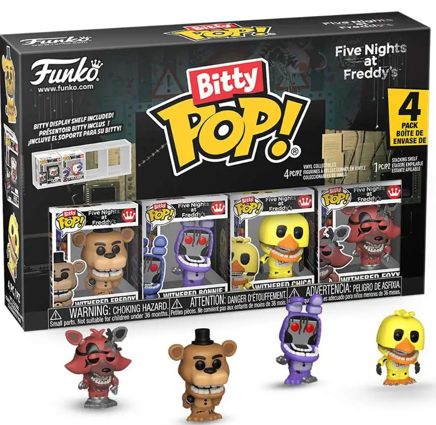 Funko Five Nights at Freddys Bitty POP Withered Micro Figure 4
