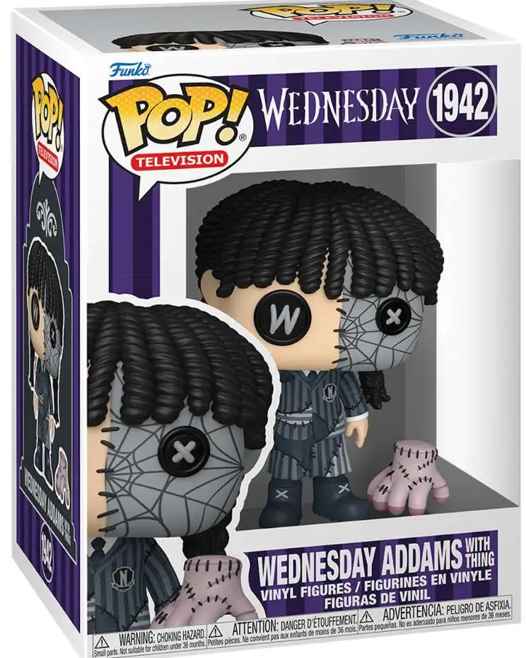 Funko Patchwork POP! Movies Wednesday Vinyl Figure #1942 [With Thing]