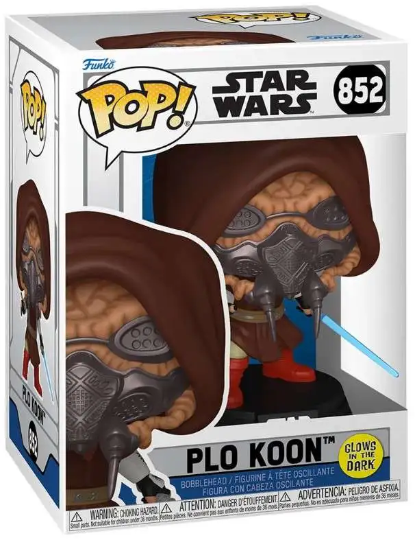 Funko Star Wars The Clone Wars POP Star Wars Plo Koon Vinyl Figure