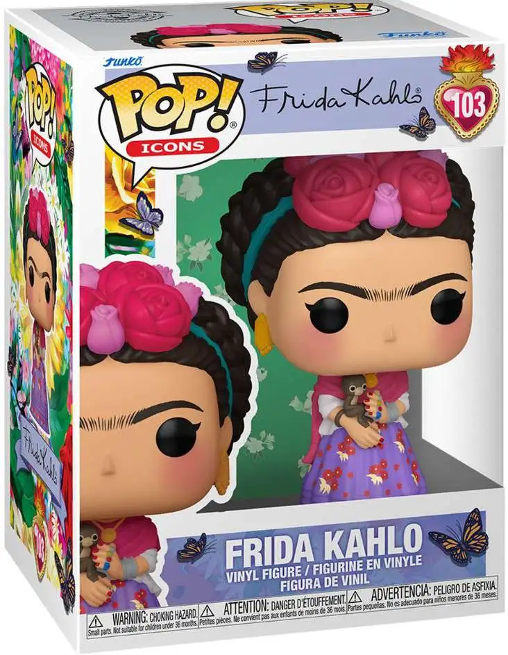 Funko Frida Kahlo POP Icons Frida Kahlo Vinyl Figure - ToyWiz