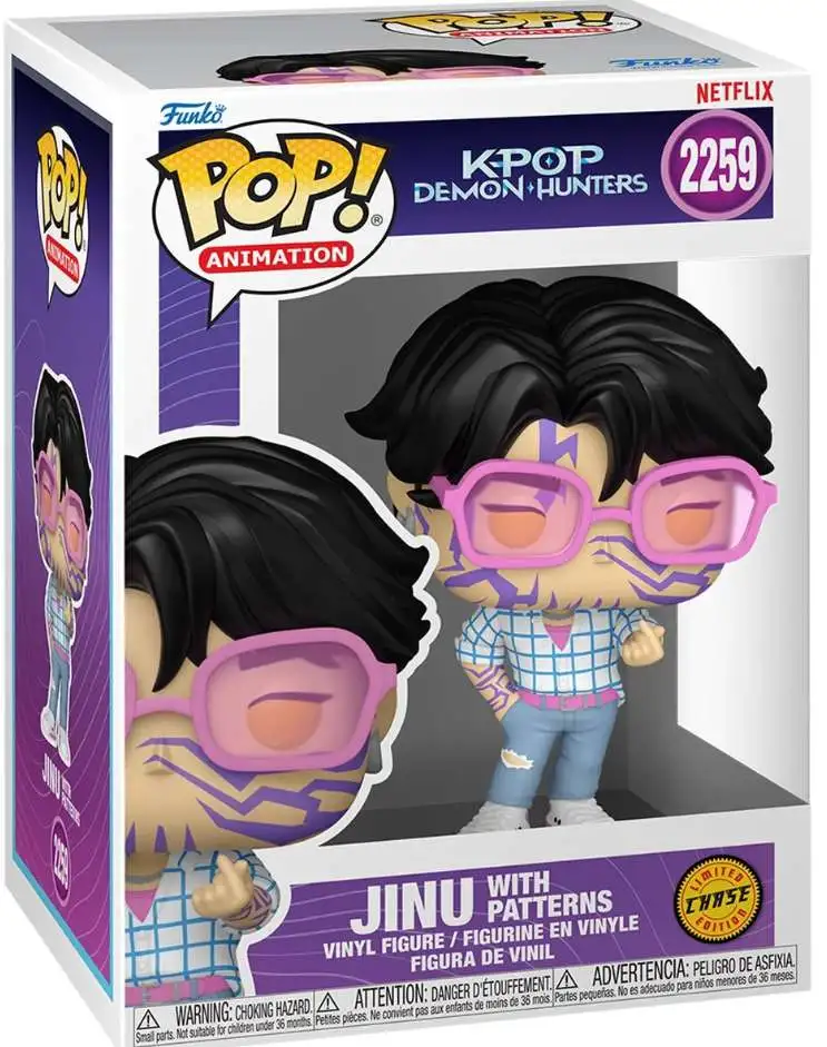 Funko KPop Demon Hunters HUNTR/X POP! Animation Jinu Vinyl Figure #2259 [Chase Version] (Pre-Order ships March)