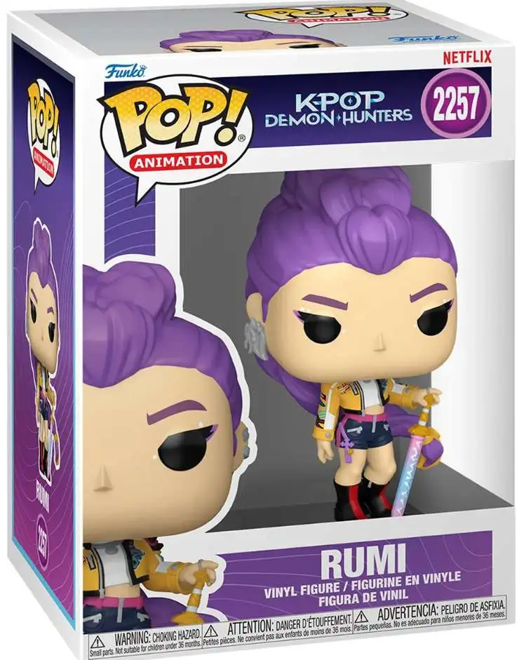 Funko KPop Demon Hunters HUNTR/X POP! Animation Rumi Vinyl Figure #2257