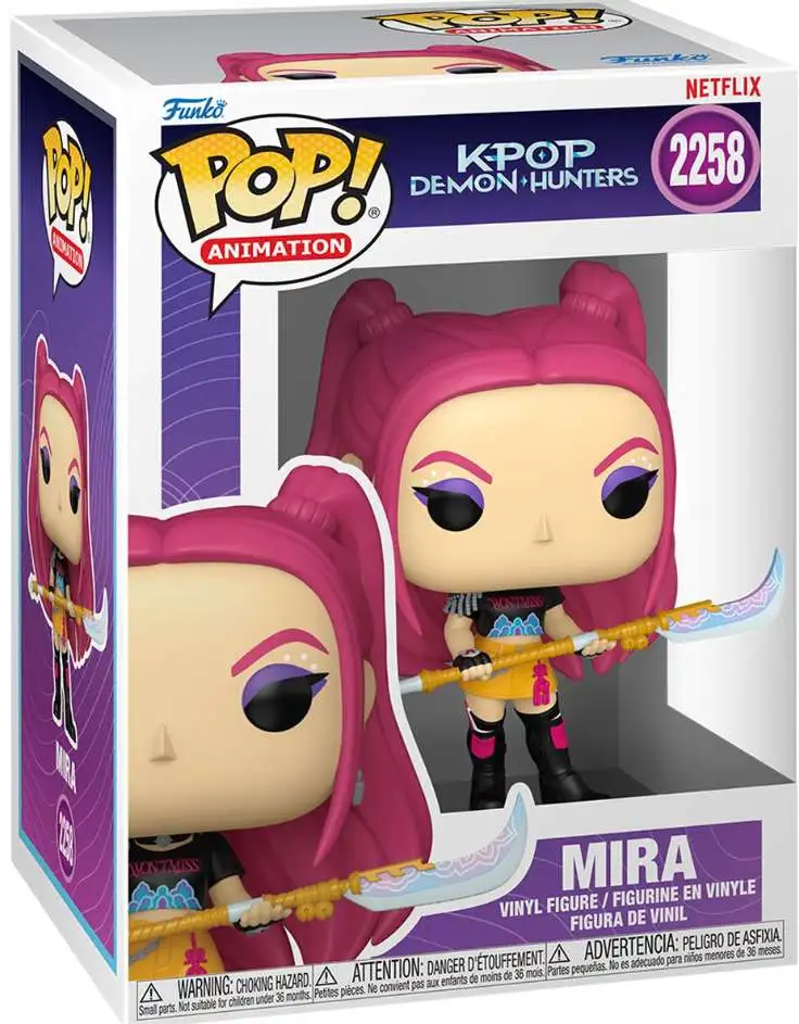 Funko KPop Demon Hunters HUNTR/X POP! Animation Mira Vinyl Figure #2258