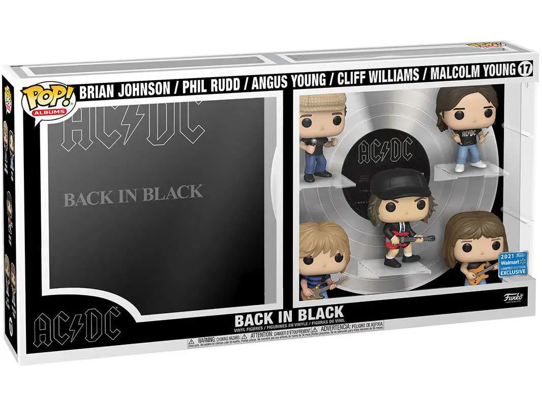AC/DC Back in Black Pop Vinyl Album **Preorder 