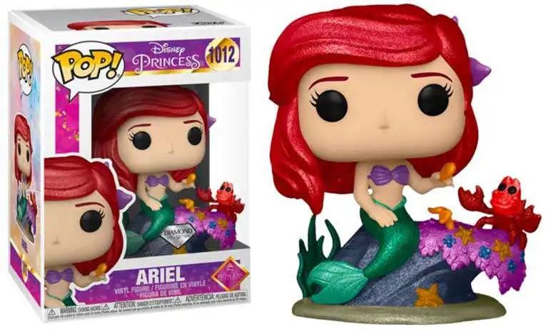 Funko Disney POP Ariel Figure 1012 Diamond Collection ToyWiz