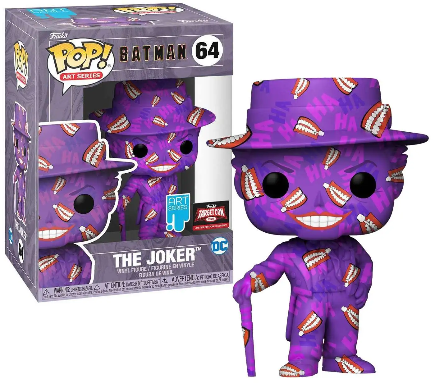 Funko DC Batman 1989 POP Art Series The Joker Exclusive Vinyl Figure -  ToyWiz