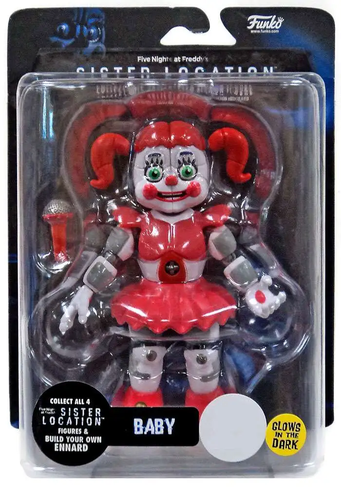 emulsion Overleve fællesskab Funko Five Nights at Freddys Sister Location Baby Exclusive Action Figure  Glow-in-the-Dark - ToyWiz