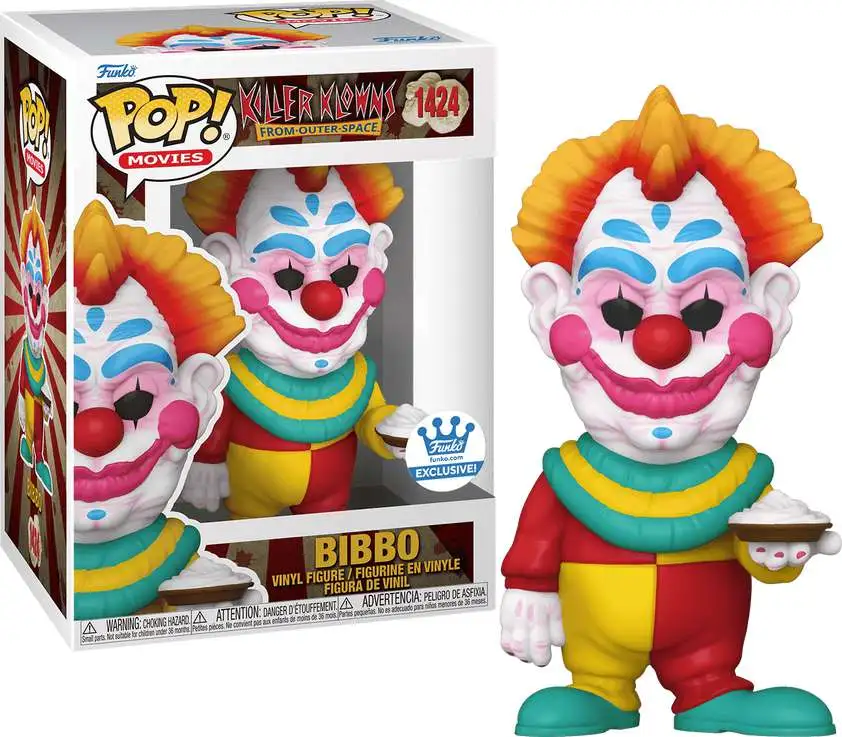 Funko Killer Klowns From Outer Space POP! Movies Bibbo Exclusive Vinyl Figure #1424