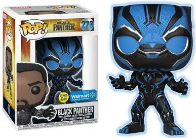 Funko Marvel Universe POP! Marvel Black Panther Exclusive Vinyl Figure #273  [Glow in the Dark, Damaged Package]
