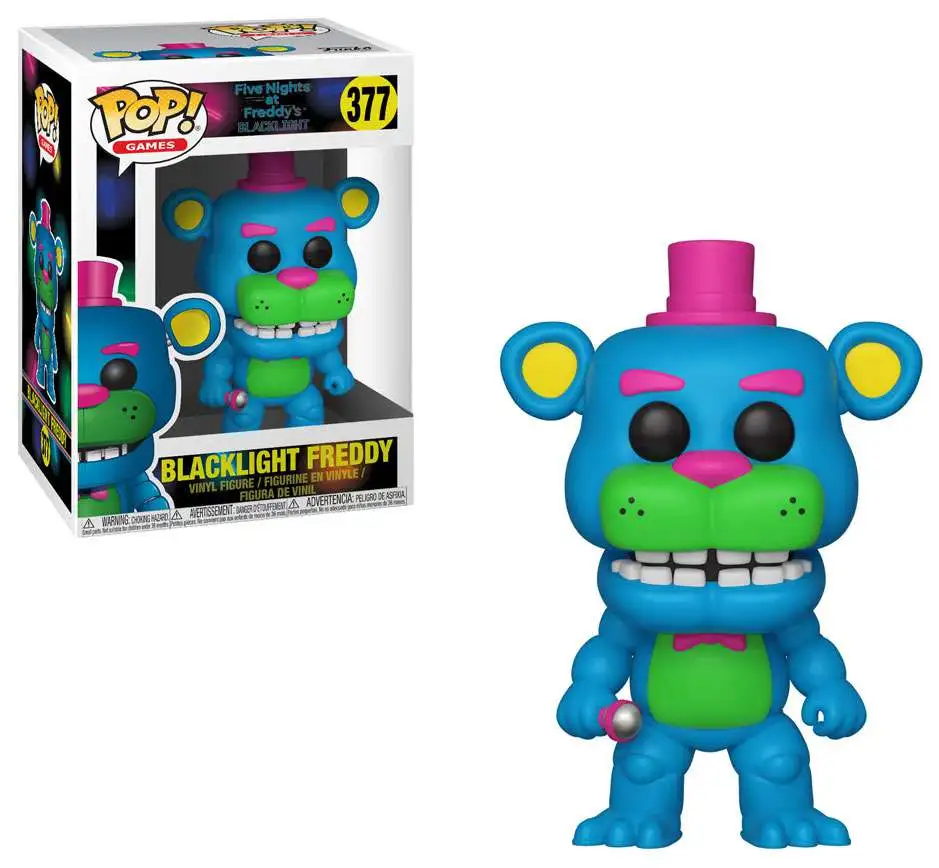 Funko Five Nights at Freddy's POP! Games Blacklight Freddy Exclusive Vinyl Figure #377