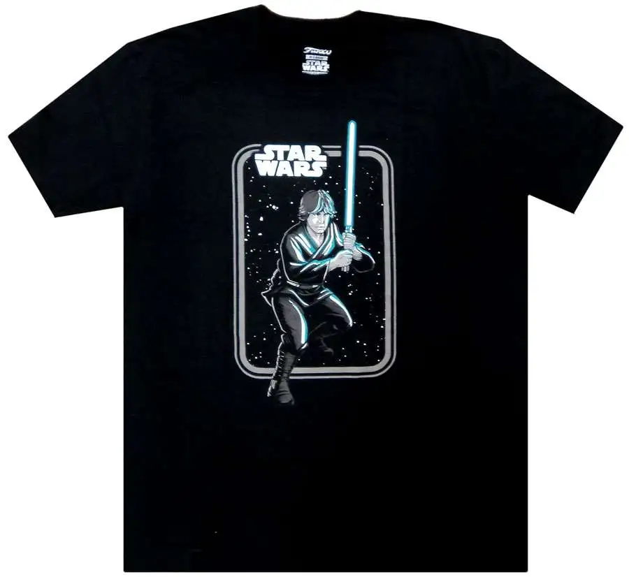 Funko Star Wars Luke Skywalker Exclusive T-Shirt X-Large, Jedi Box 