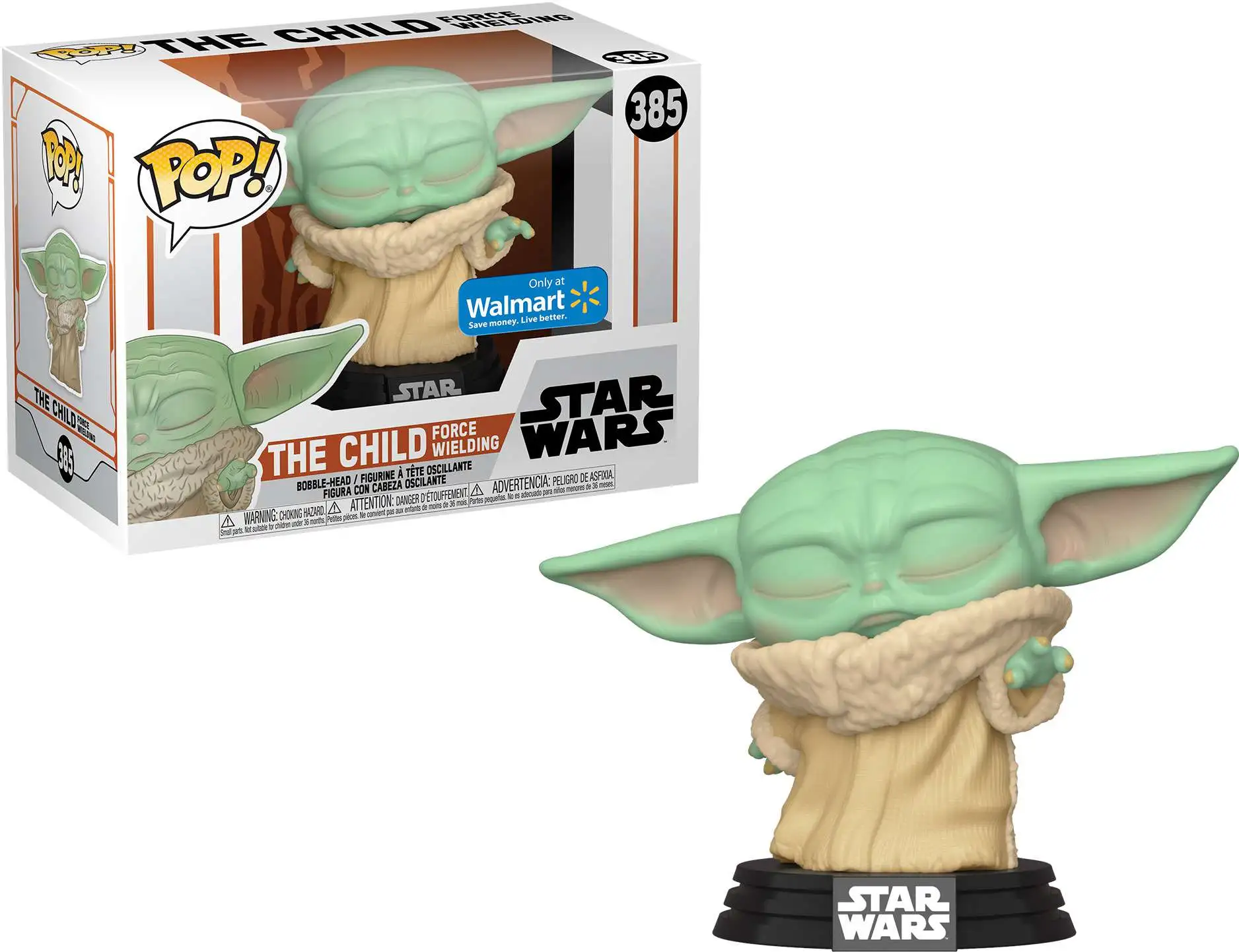 Star Wars The Child Baby Yoda 385 Funko POP Special Edition Vinyl Figur 