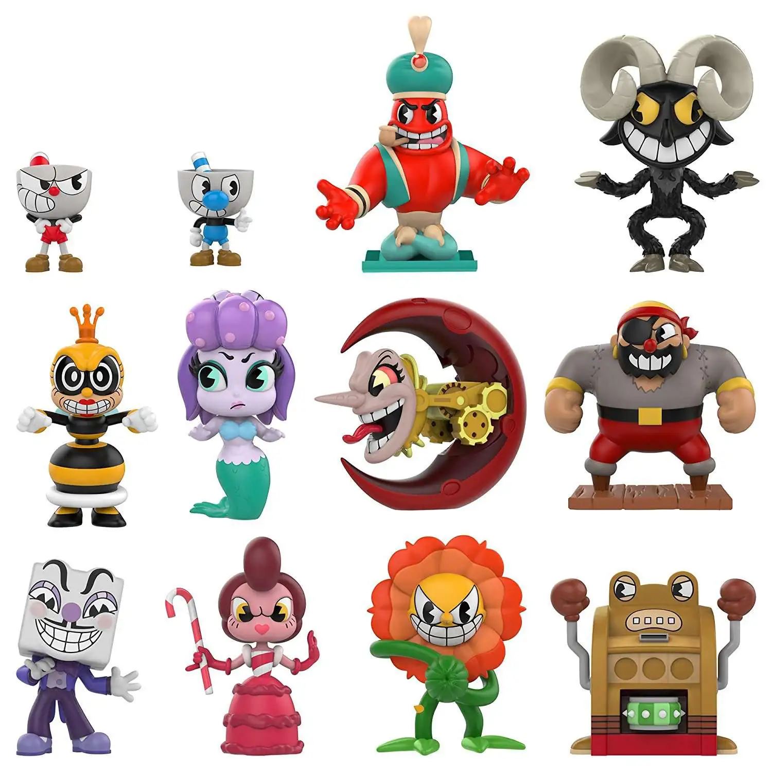 Plushies Funko Mystery Minis 12 PIECES Cuphead