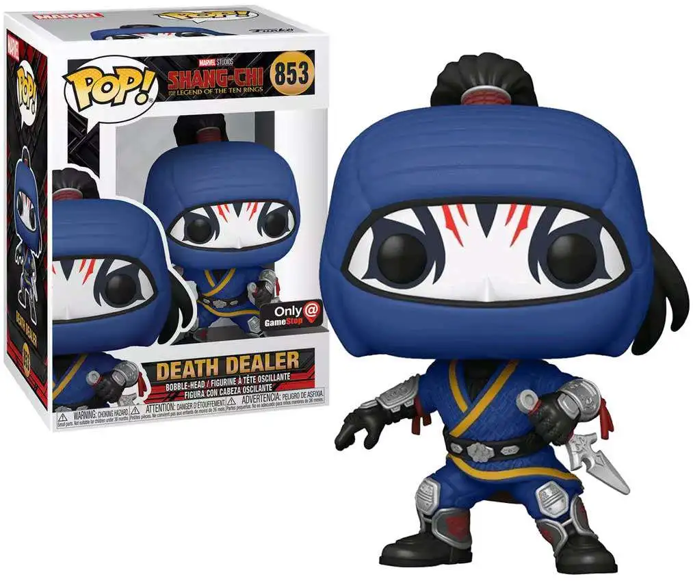 Funko Marvel Shang-Chi and the Legend of the Ten Rings Death Dealer  Exclusive Vinyl Bobble Head #853