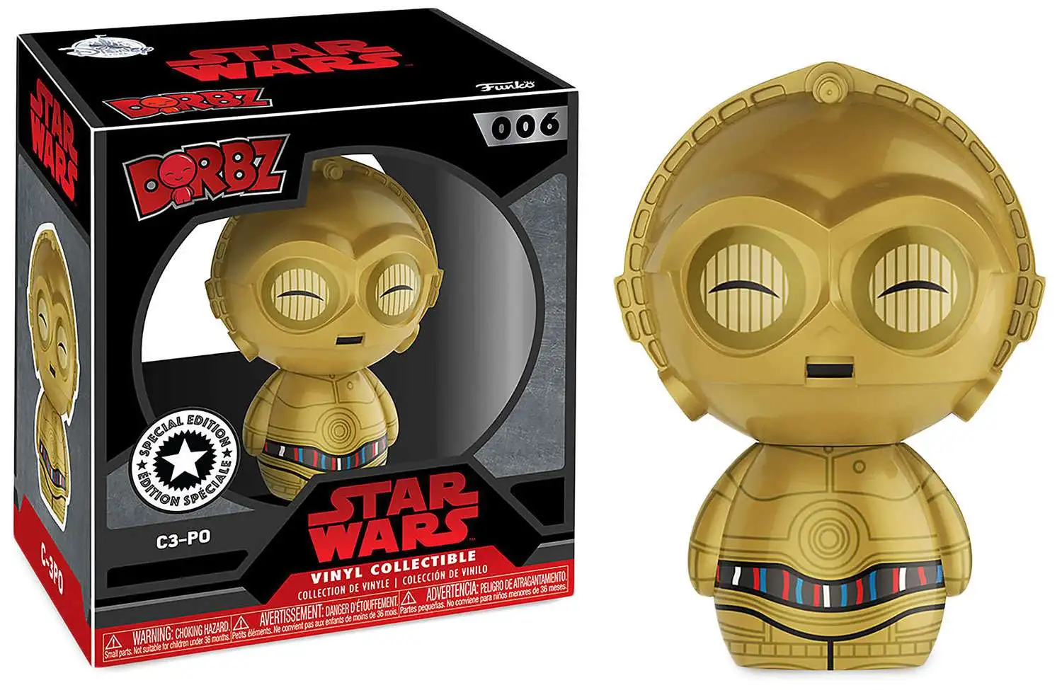 Funko Star Wars Dorbz C3-PO Exclusive Vinyl Figure 006