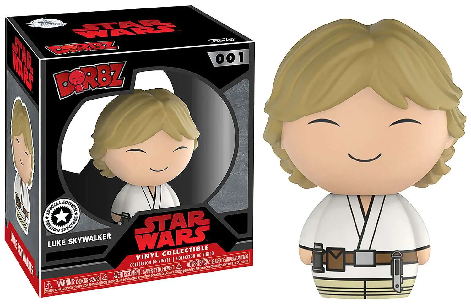 Funko Star Wars Dorbz Luke Skywalker Exclusive Vinyl Figure #001 [Special Edition]