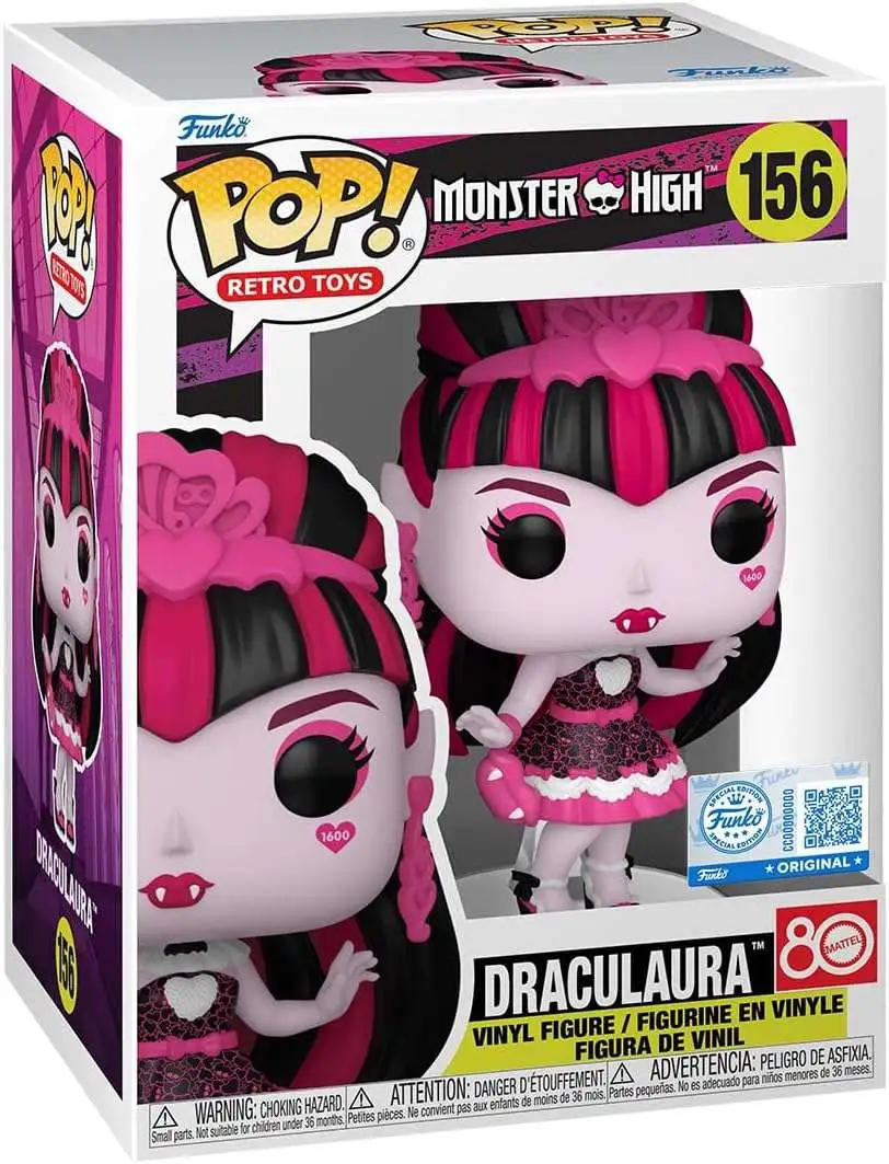 Funko Monster High POP! Vinyl Draculaura Vinyl Figure #156 [Sweet 16]