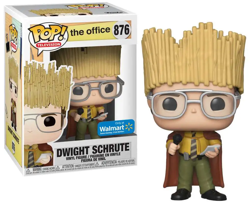 Funko The Office POP Television Dwight Schrute Exclusive Vinyl Figure 876  Hay King, Damaged Package - ToyWiz