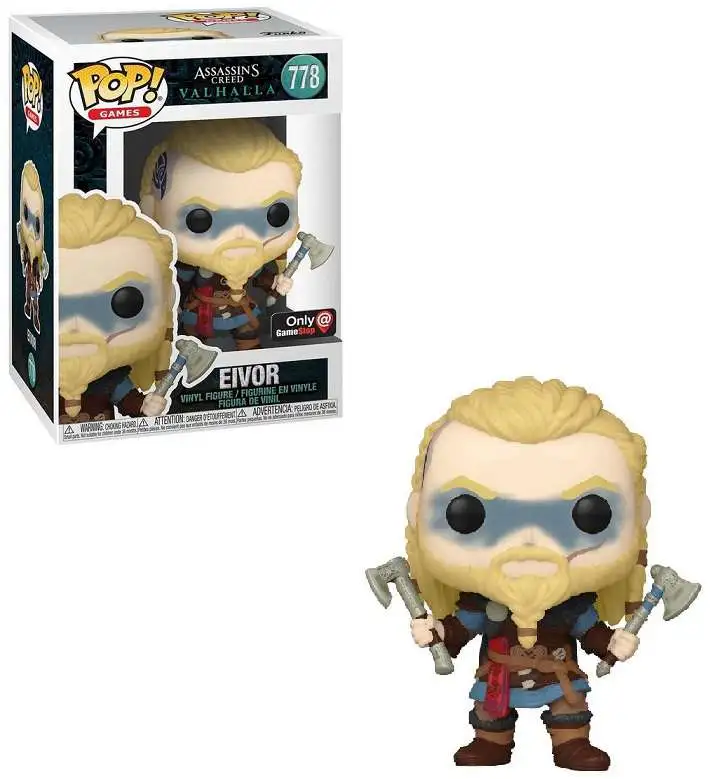 Eivor with Two Axes Pop Vinyl ***PRE-ORDER*** Assassin's Creed Valhalla 
