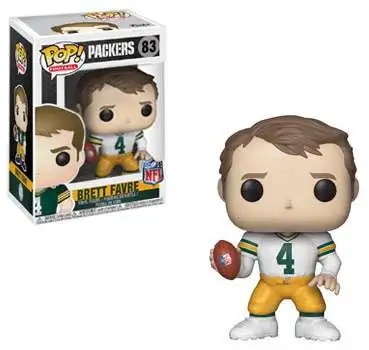 Funko NFL Green Bay Packers POP! Football Brett Favre Vinyl Figure #83 [Error Package]