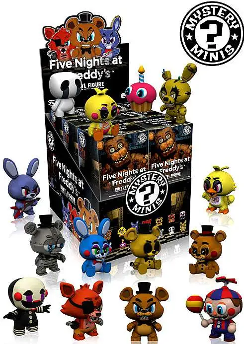 FNAF SECURITY BREACH - Mystery Minis (BOX 12 Figurines) : :  Mystery Mini FUNKO Funko Five Nights at Freddy