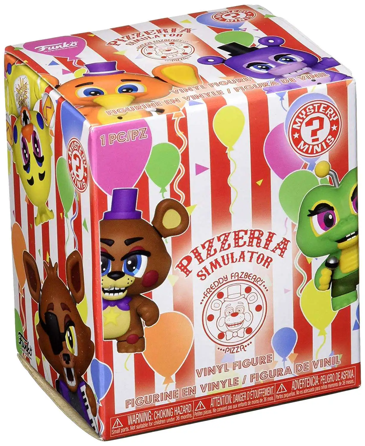 Funko Five Nights at Freddy's Mystery Minis Pizza Simulator Mystery Box (12  Packs) 