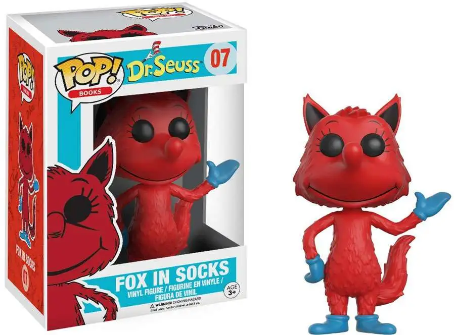 Funko Dr. Seuss POP! Books Fox in Socks Vinyl Figure #07