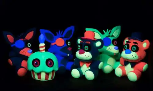 Funko Five Nights at Freddy's: Plush – Foxy Blacklight (Blue)