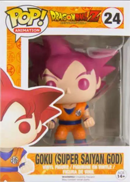 Dragon Ball Z Super Saiyan God Goku Pop! Vinyl