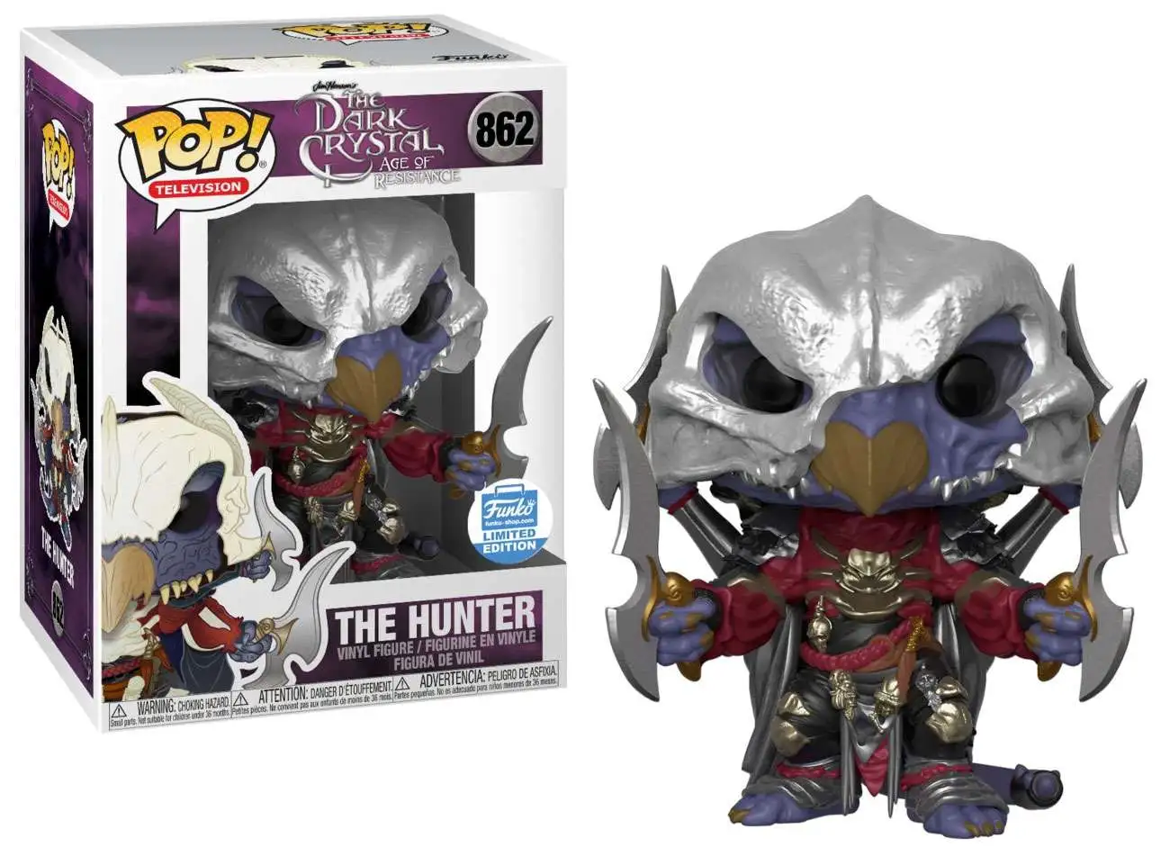 Funko The Dark Crystal Age of Resistance POP! Television The Hunter Exclusive Vinyl Figure #862 [Metallic, Damaged Package]