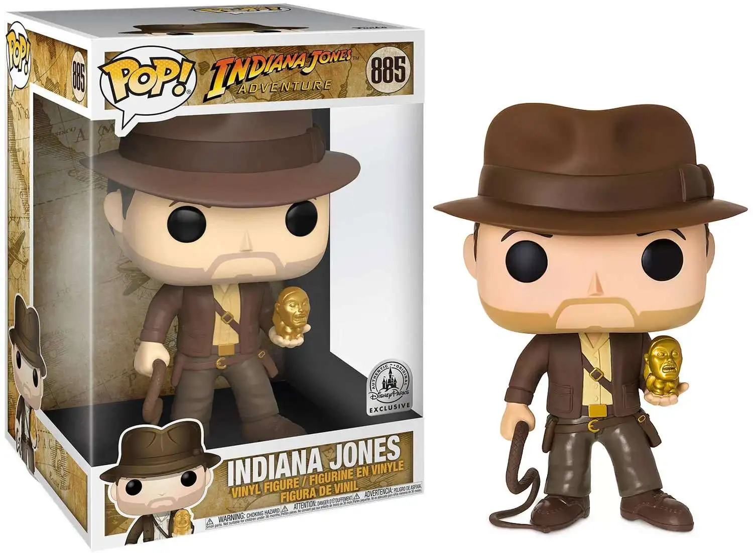Funko POP! Movies Indiana Jones Exclusive 10-Inch Vinyl Figure #885 [Super-Sized, Loose]