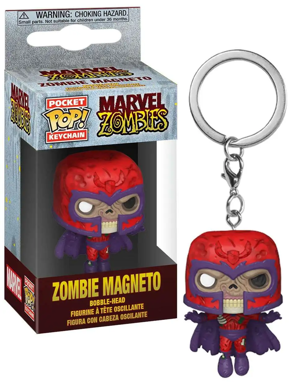 Magneto Keychain Marvel Zombies Funko Pop 