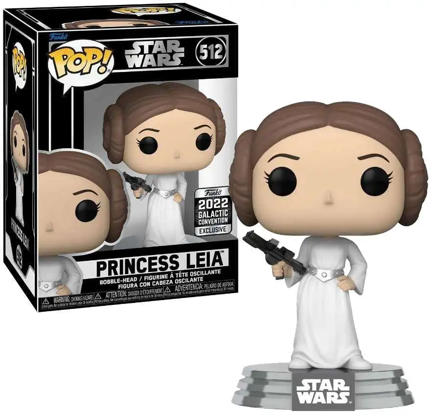 Funko POP Movie Star Wars Princess Leia Bobble Head Vinyl Figure 