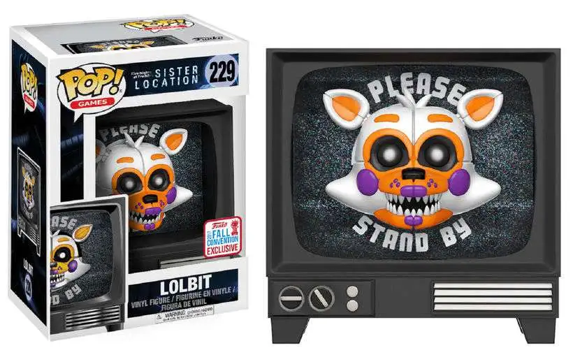 Funko Five Nights at Freddys POP Games LOLBIT Exclusive Vinyl