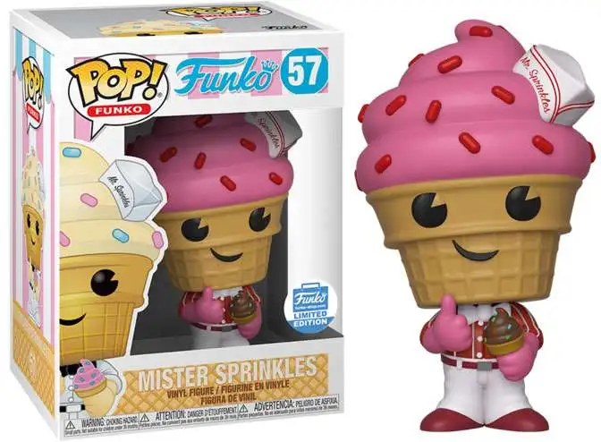 Spastik Plastik POP! Funko Mister Sprinkles Exclusive Vinyl Figure #57 [Strawberry]