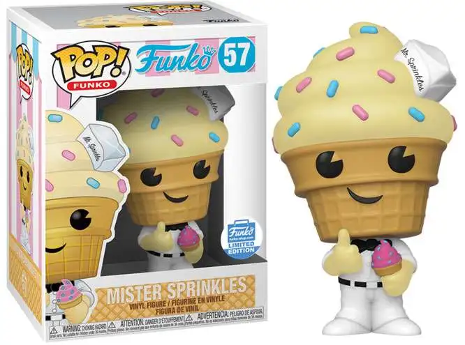 Spastik Plastik POP! Funko Mister Sprinkles Exclusive Vinyl Figure #57 [Vanilla]