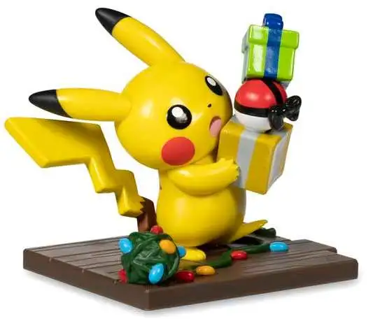 Pokemon Center - Pokemon Holiday Christmas Pikachu & Eevee Figure by Funko