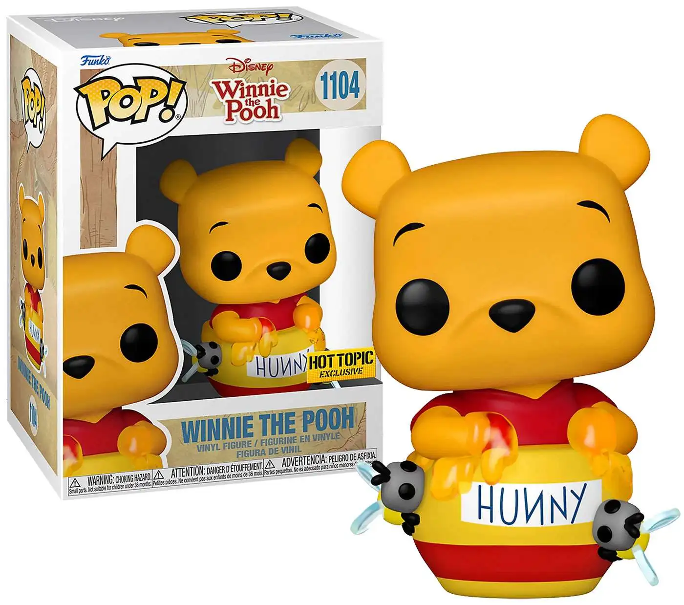 Winnie The Pooh Novelty Plastic Credit Card 