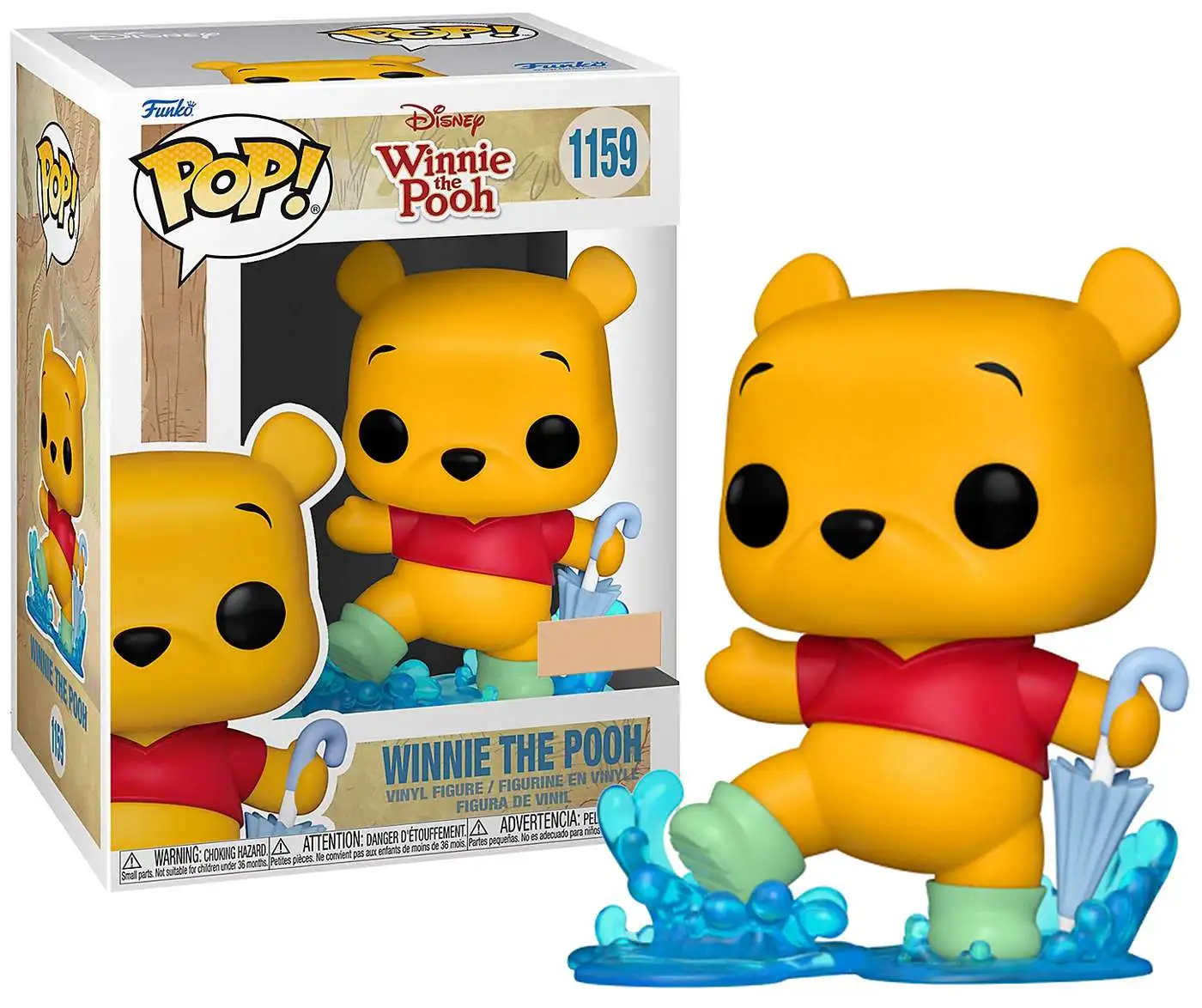 Vinyl Figure NEW Funko Winnie the Pooh Pooh Seated Pop 