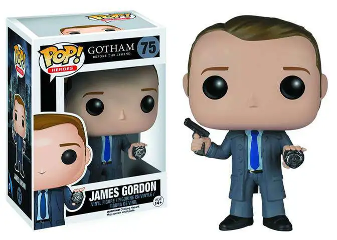 Funko DC Gotham POP! Heroes James Gordon Vinyl Figure #75 [Damaged Package]