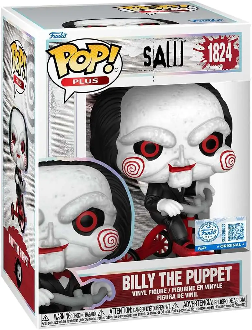 Funko SAW POP Movies Billy The Puppet Exclusive Vinyl Figure