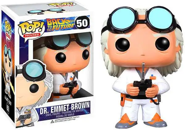 Funko Back to the Future POP! Movies Dr. Emmet Brown Vinyl Figure #50