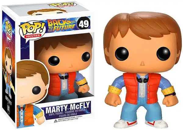 Funko Back to the Future POP! Movies Marty McFly Vinyl Figure #49 [Damaged Package]