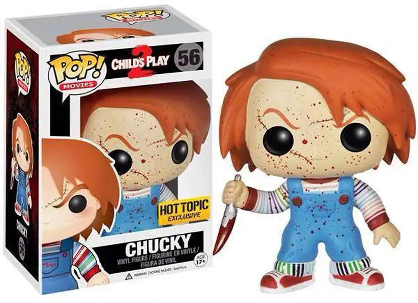 Funko Pop Chucky 2 Chuky on cart Exclusive Hot Topic 